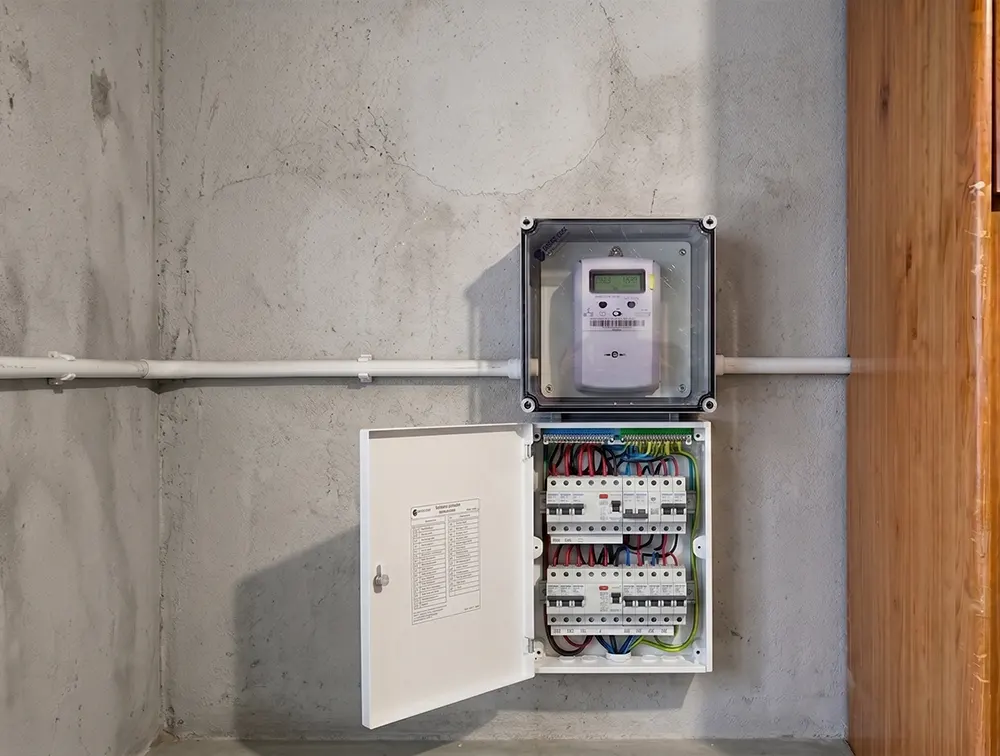 Cuadro eléctrico nuevo instalado en Barcelona
