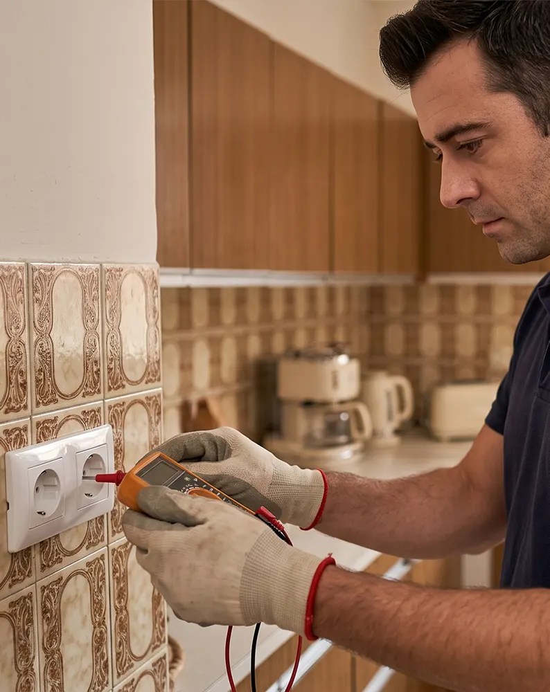 Reforma eléctrica parcial en cocina de una vivienda en Barcelona