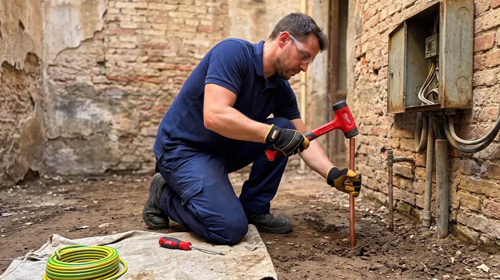 Instalación de toma de tierra en Barcelona