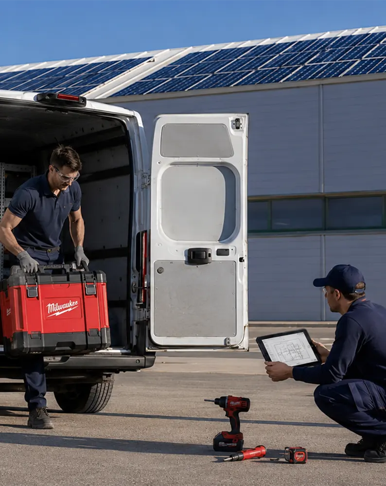 Instalación fotovoltaica de autoconsumo en nave industrial