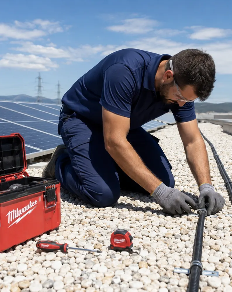 Cuadro de protecciones para autoconsumo solar en Barcelona