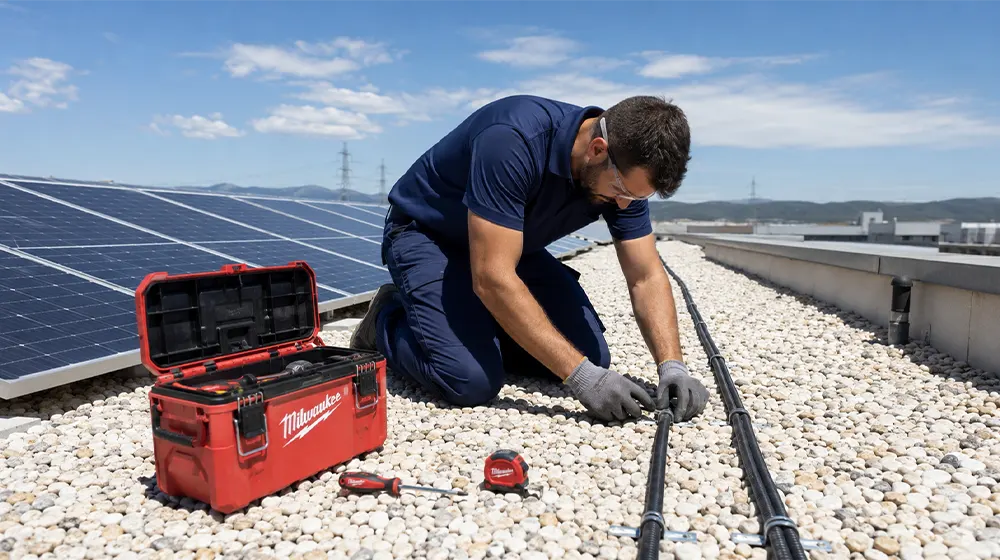 Cuadro de protecciones para autoconsumo solar en Barcelona