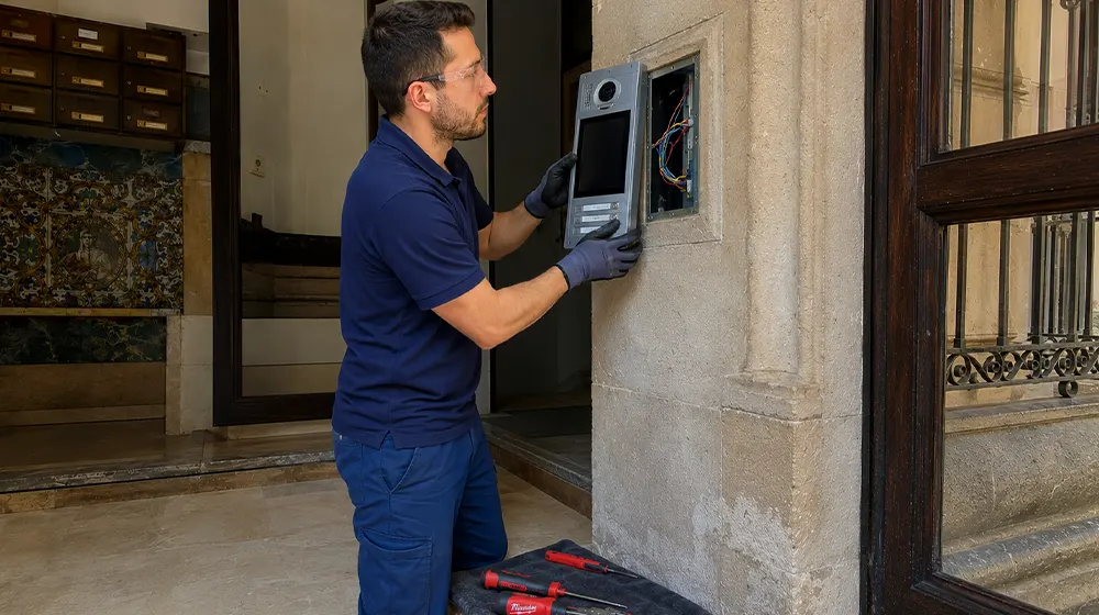 Instalación de videoporteros en Barcelona